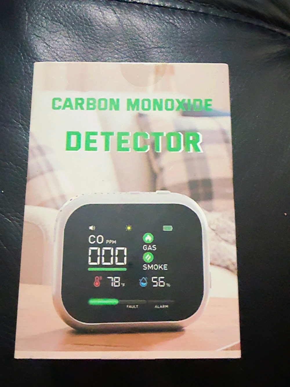 Carbon Monoxide Detector - White Smart CO Alarm